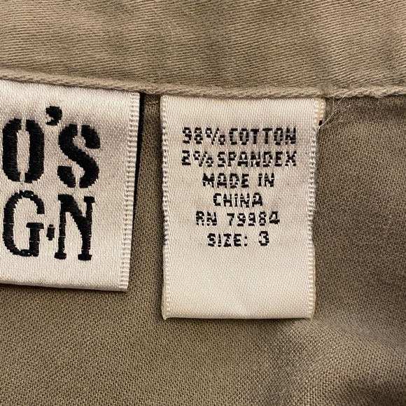Chico's Khaki Utility Jacket - Picture 8 of 8